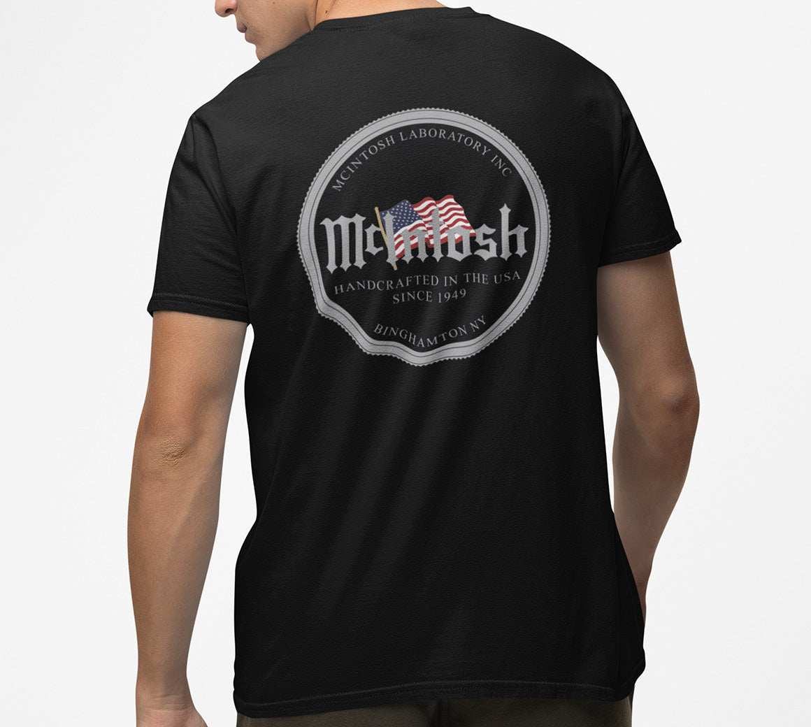 【AGEDD】MACITOSH T-SHIRT/BLACK/Tシャツ/限定モデル/送料込 McIntosh 75th Anniversary Short Sleeve T-shirt – McIntosh
