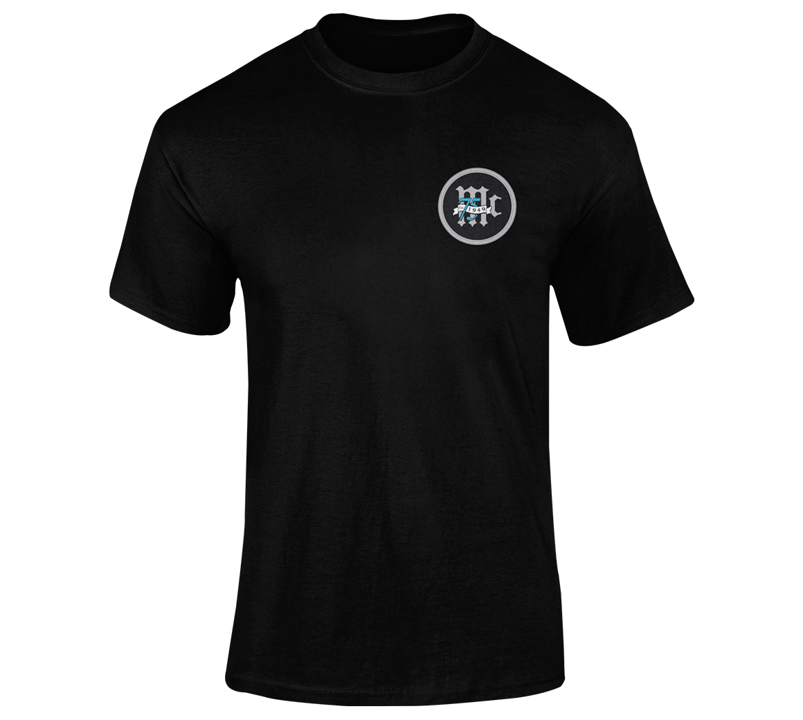 【AGEDD】MACITOSH T-SHIRT/BLACK/Tシャツ/限定モデル/送料込 McIntosh 75th Anniversary Short Sleeve T-shirt – McIntosh