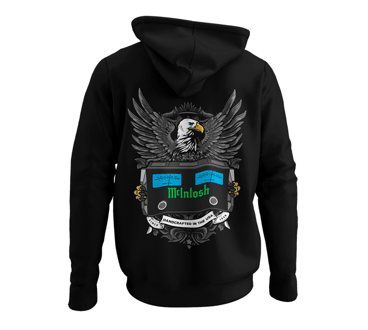 Amplifier and Bald Eagle Hoodie