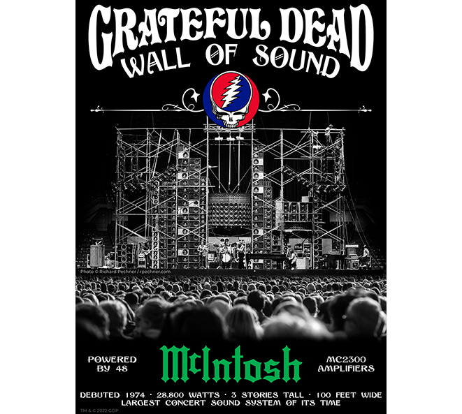 Grateful Dead "Wall of Sound" T-shirt
