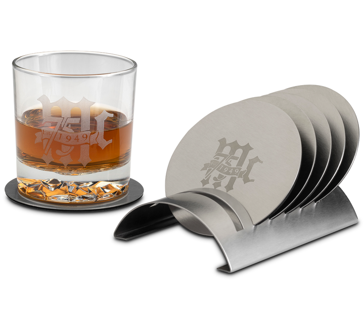 Stainless Steel Coaster Set 75th Anniversary Edition