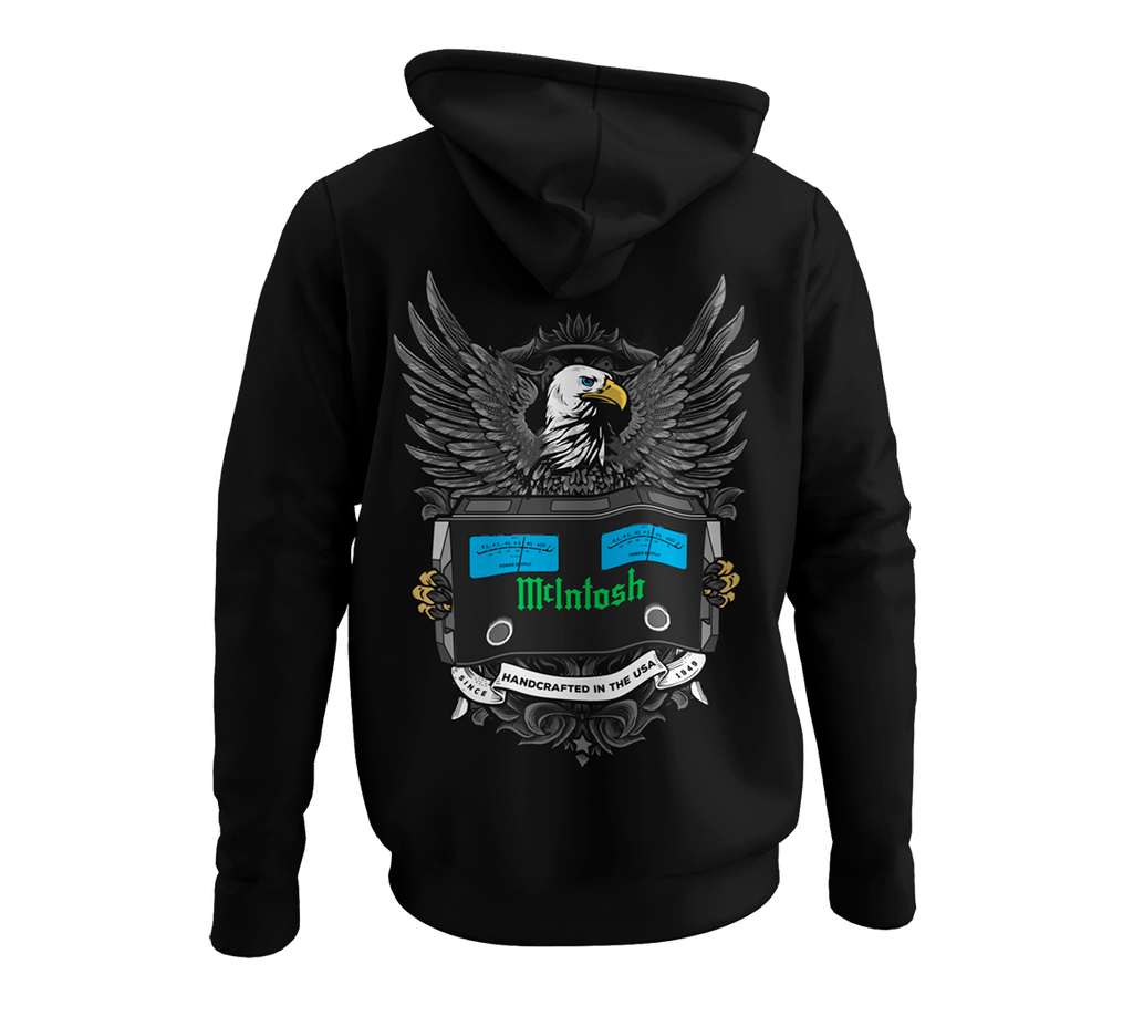 Amplifier and Bald Eagle Hoodie